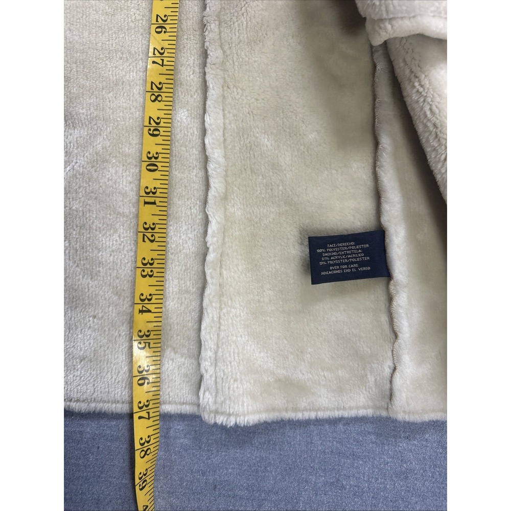 90s Vintage Route 66 Women's Suede/faux Beige Tan Jacket Small Penny Lane Coat - Picture 6 of 10